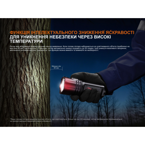 Фонарь поисковый ручной Fenix ​​LR35R PRO | Лимитированная серия