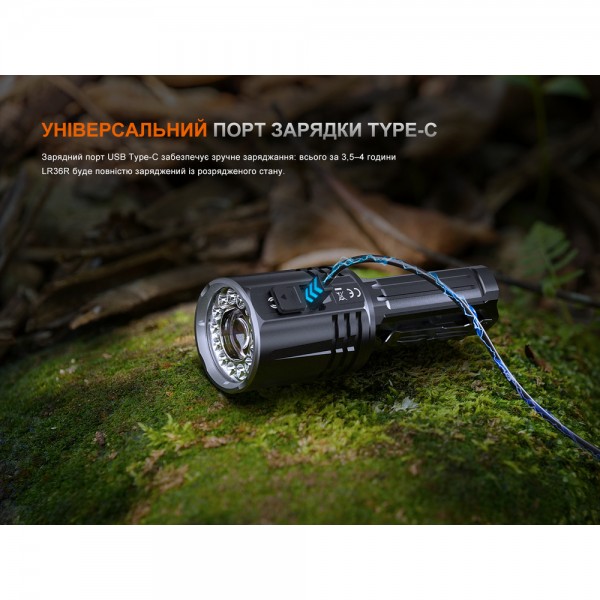 Фонарь ручной поисковый лазерный Fenix ​​LR36R 