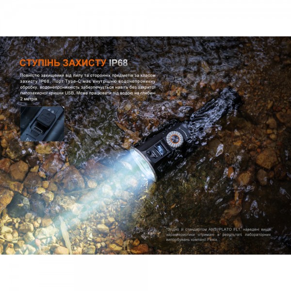 Фонарь ручной поисковый лазерный Fenix ​​LR36R 