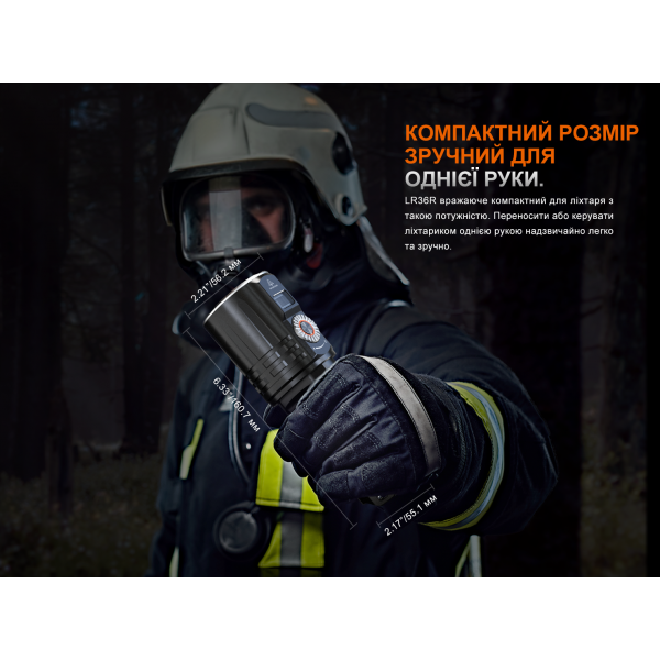 Фонарь ручной поисковый лазерный Fenix ​​LR36R 