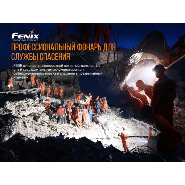 Ліхтар ручний Fenix LR50R 