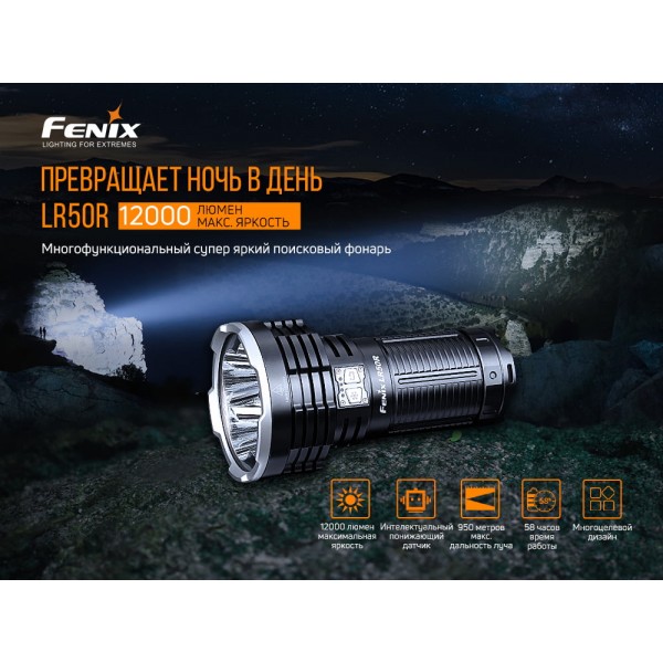 Ліхтар ручний Fenix LR50R 