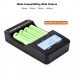 Зарядний пристрій Liitokala Lii-500, 4 канала, Ni-Mh/Li-ion, 220V/12V, Powerbank, Test, LCD, Box