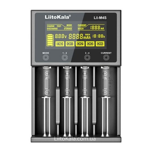 Зарядний пристрій LiitoKala Lii-M4S