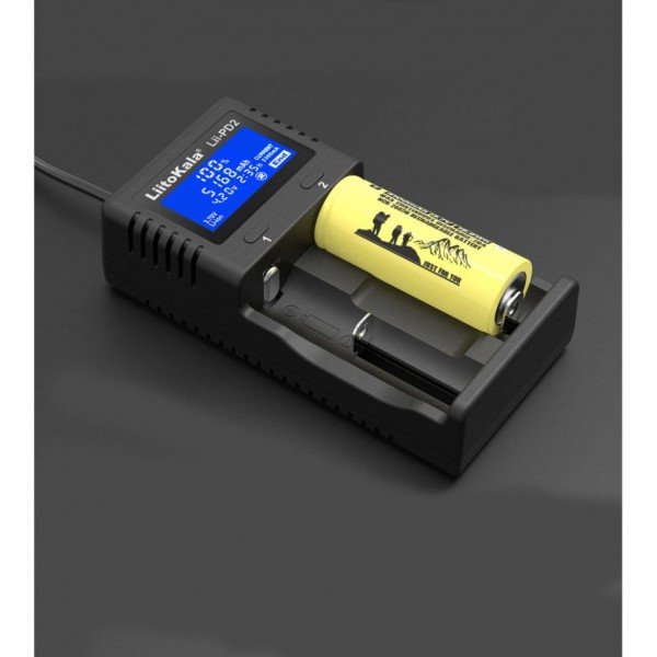 Зарядний пристрій Liitokala Lii-PD2+car EU charger