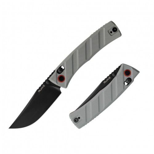Нож складной Ruike P856-K серый