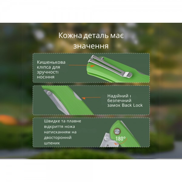 Ніж складаний Ruike P882-G