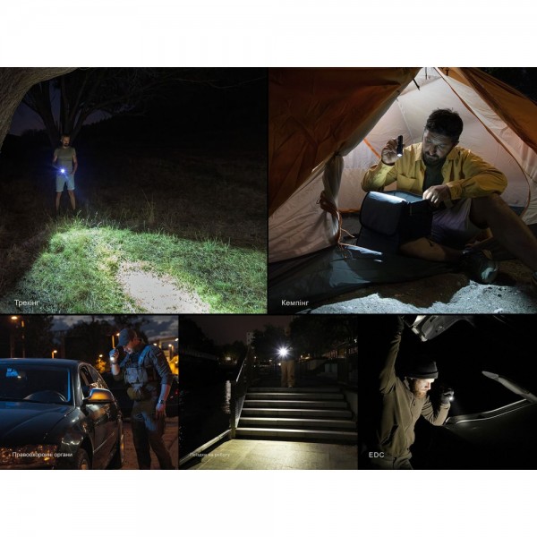 Фонарь тактический карманный Fenix ​​PD26R ACE 1300 лм