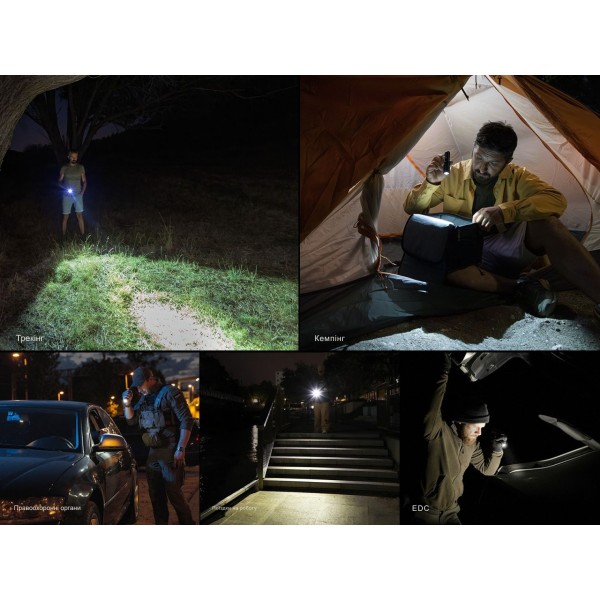 Фонарь тактический карманный Fenix ​​PD26R ACE 1300 лм