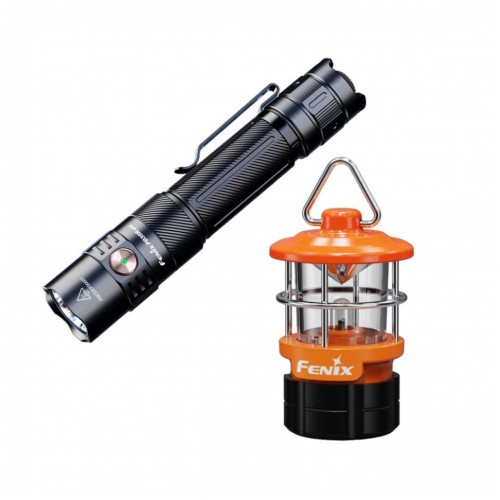 Фонарь тактический ручной Fenix ​​PD35R ACE LED 2000 лм + наключительный фонарь CL01 (оранжевый) | Лимитированная серия