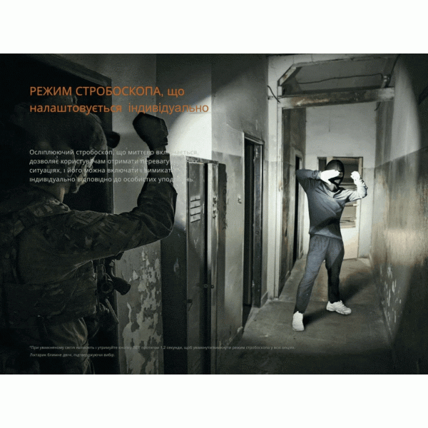 Ліхтар тактичний ручний Fenix PD35R ACE LED 2000 лм + наключний ліхтар CL01 (помаранчевий) | Лімітована серія