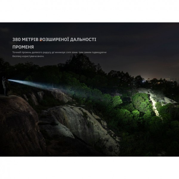 Ліхтар тактичний ручний Fenix PD35R ACE LED 2000 лм + наключний ліхтар CL01 (помаранчевий) | Лімітована серія