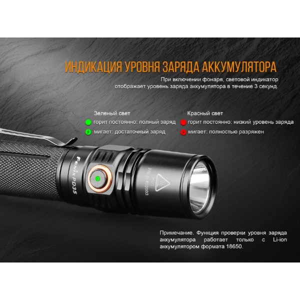Ліхтар Fenix PD35 V2.0