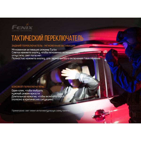 Ліхтар Fenix PD36R +Fenix E01 V2.0