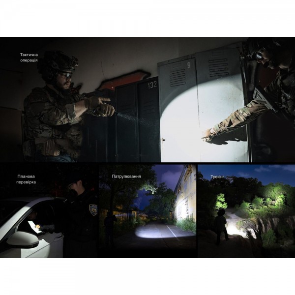 Фонарь тактический ручной Fenix ​​PD36R ACE 3000 лм