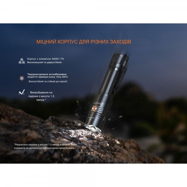 Ліхтар тактичний ручний Fenix PD36R ACE 3000 лм