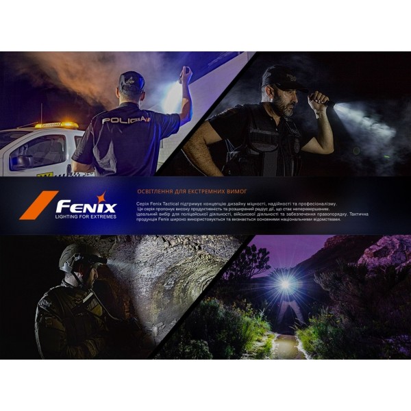 Фонарь тактический ручной Fenix ​​PD36R ACE 3000 лм