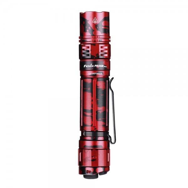 Тактичний ліхтар Fenix PD36R Pro RED + аккумулятор, кабель USB 