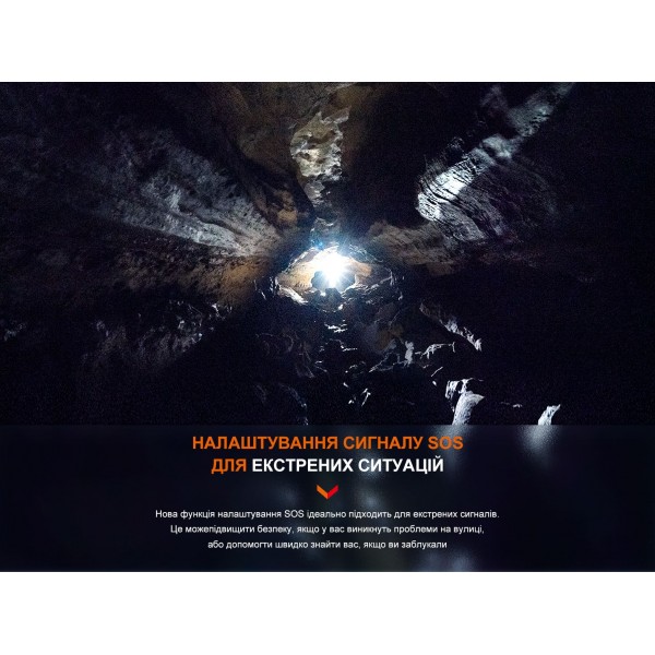 Ліхтар ручний Fenix PD40R V3.0, 3000 lm 