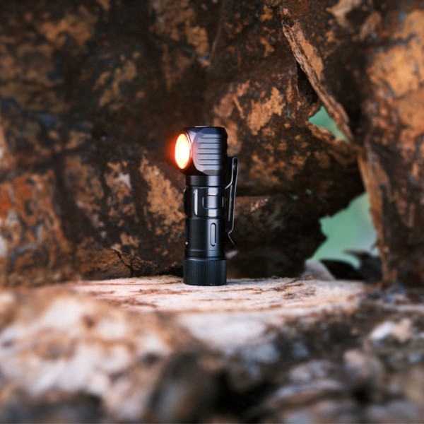 Фонарь налобный тактический с красным светом Fenix ​​Scout (HM23 V2.0) Лимитированная серия