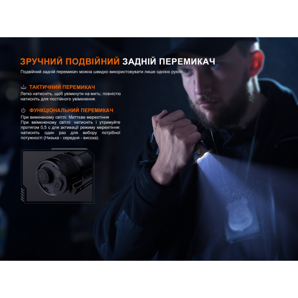 Тактический фонарь ручной Fenix ​​TK05R