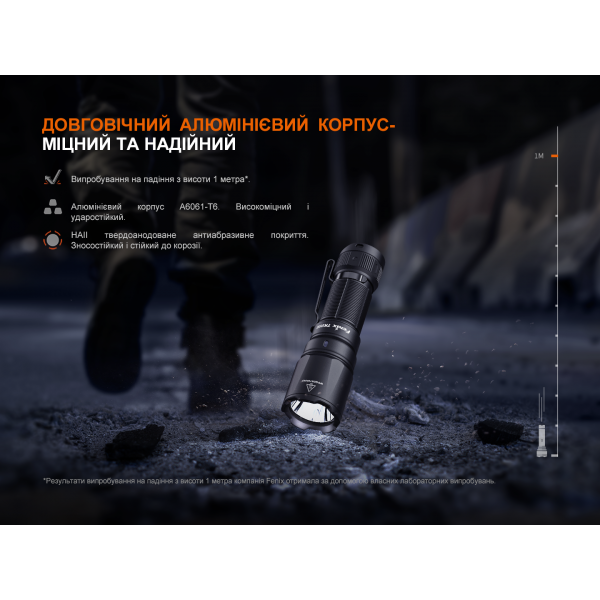 Тактический фонарь ручной Fenix ​​TK05R