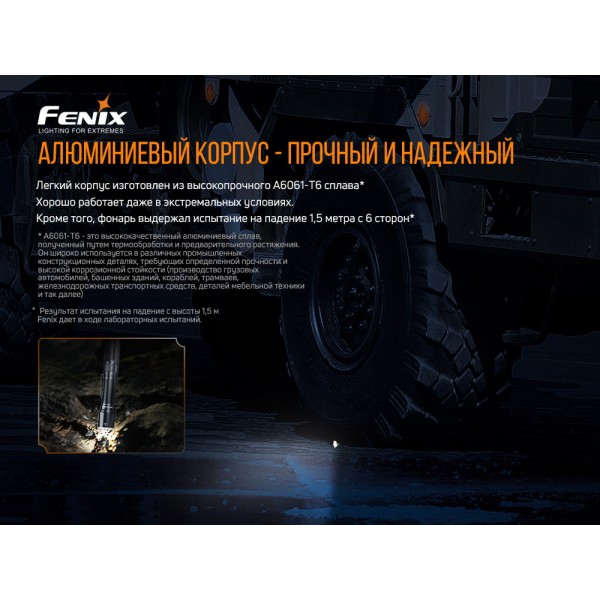 Фонарь ручной Fenix ​​TK16 V2.0 + Фонарь Fenix ​​E02R 