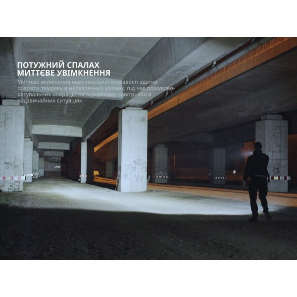 Тактический фонарь ручной Fenix ​​TK17