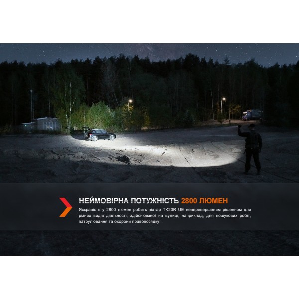 Фонарь тактический Fenix ​​TK20R UE, темно-зеленый