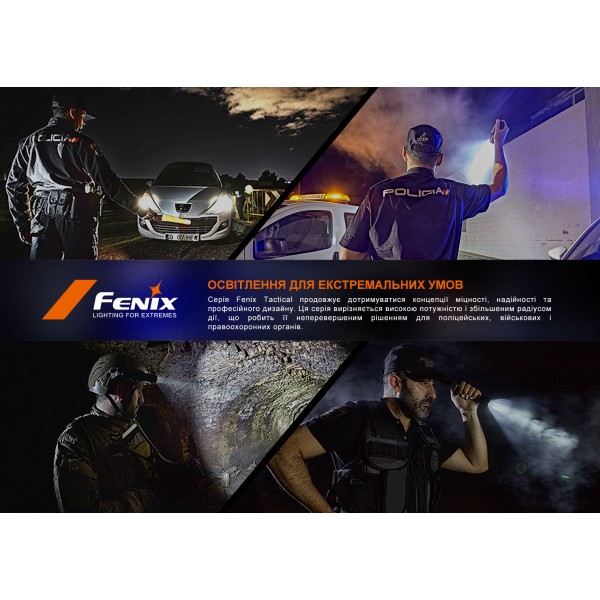 Фонарь тактический Fenix ​​TK20R UE, серый