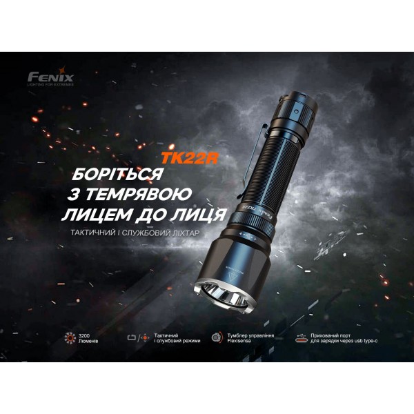 Фонарь ручной Fenix ​​TK22R 