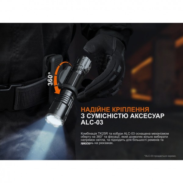 Фонарь ручной Fenix ​​TK25R
