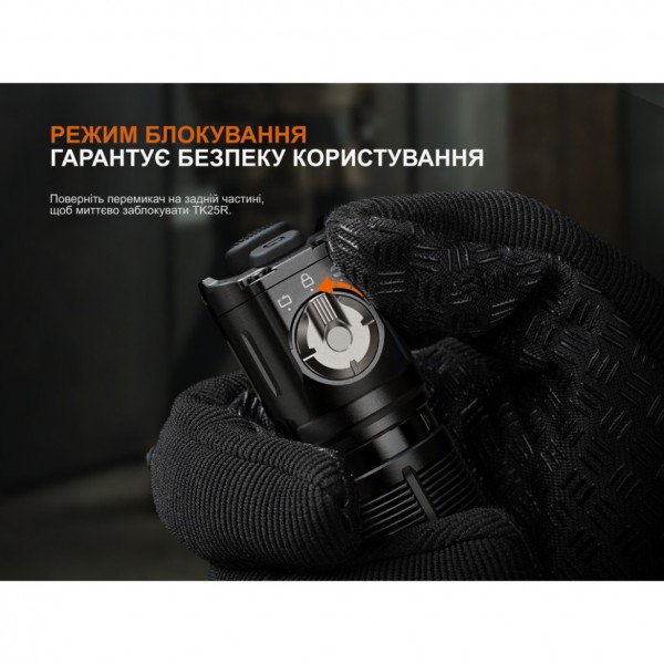 Фонарь ручной Fenix ​​TK25R