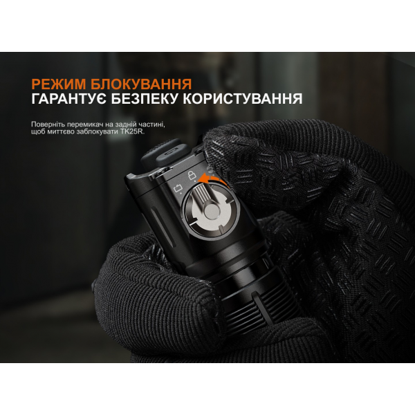 Ліхтар ручний Fenix TK25R