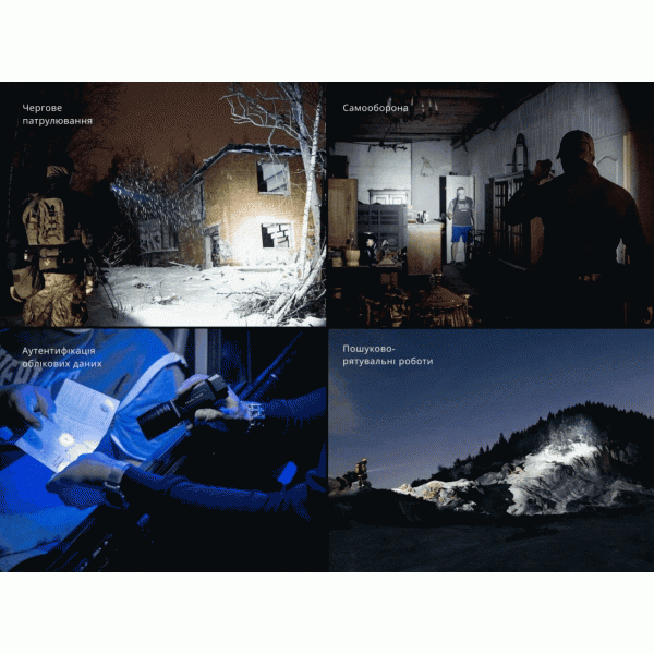 Фонарь тактический с УФ светом Fenix ​​TK35R 5800 лм