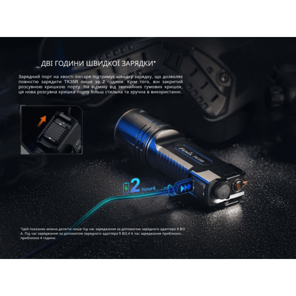 Фонарь тактический с красным светом Fenix ​​TK35R 5800 лм | Лимитированная серия