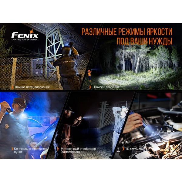 Фонарь ручной Fenix ​​TK35UE V2.0 