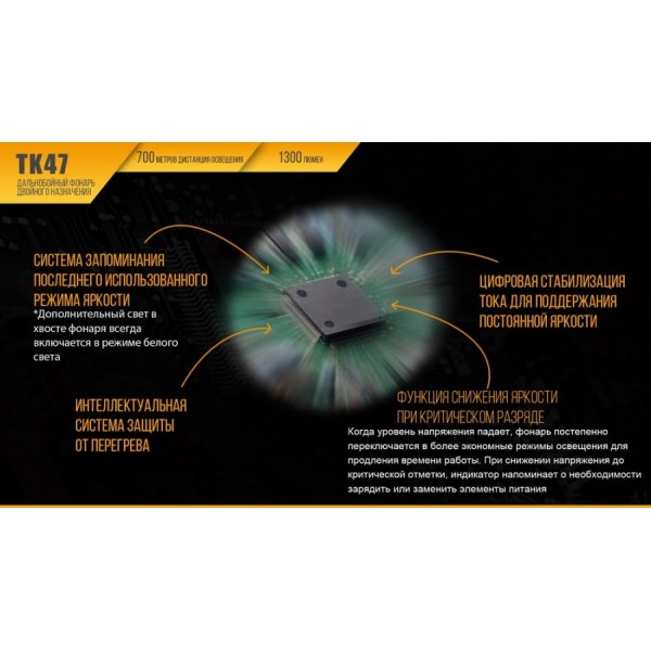 Фонарь Fenix ​​TK47