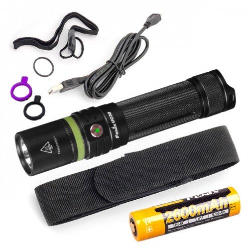 Фонарь Fenix ​​UC30 + аккумулятор и USB-шнур + Подарок тактический рюкзак!