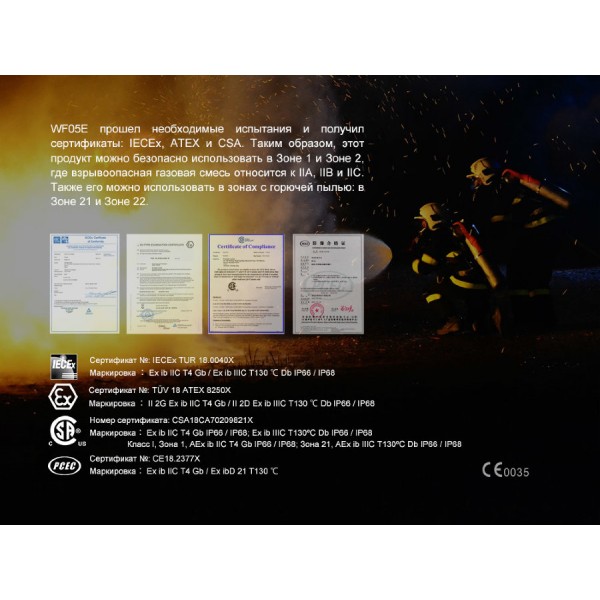 Фонарь Fenix ​​WF05E