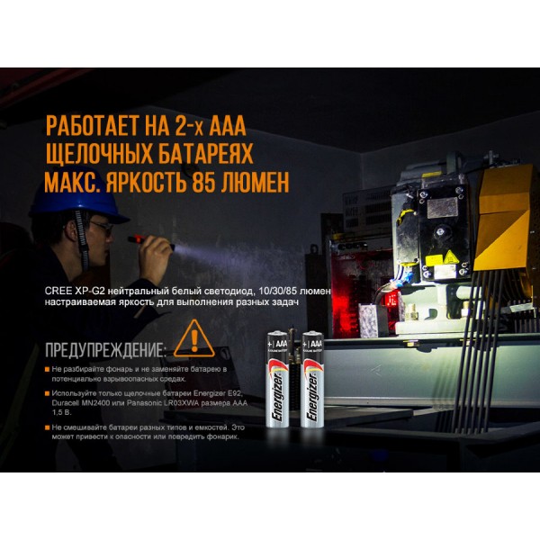 Ліхтар Fenix WF05E