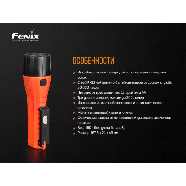Фонарь Fenix ​​WF11E