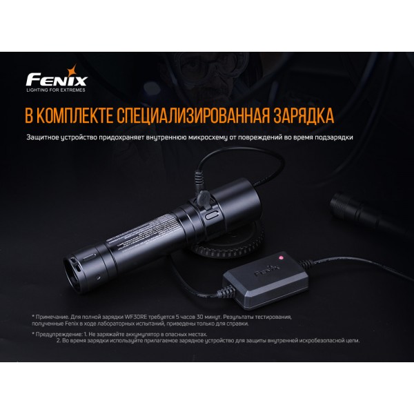 Фонарь ручной Fenix ​​WF30RE