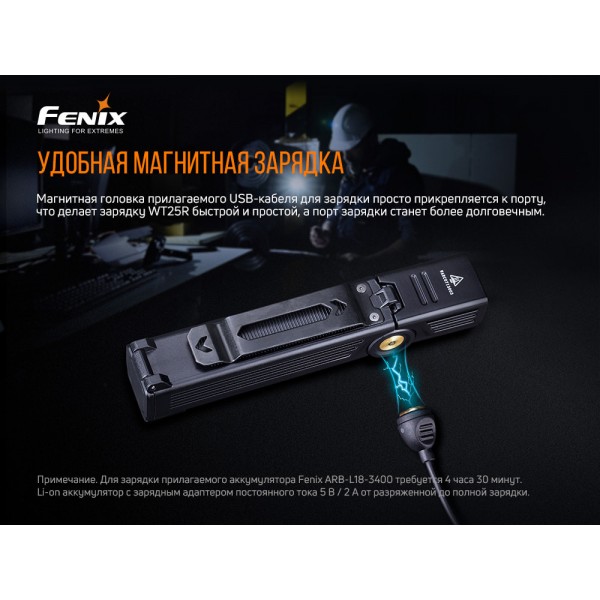 Фонарь ручной Fenix ​​WT25R 