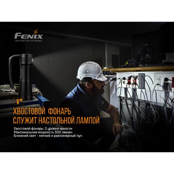 Ліхтар Fenix WT50R + акумулятор 5200 мАг