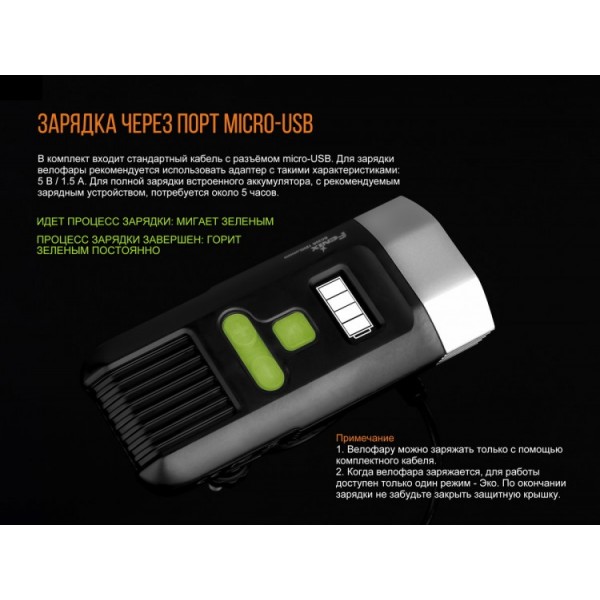 Велофара Fenix BC30R 