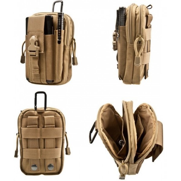 Сумка-органайзер, итог, цвет песочный