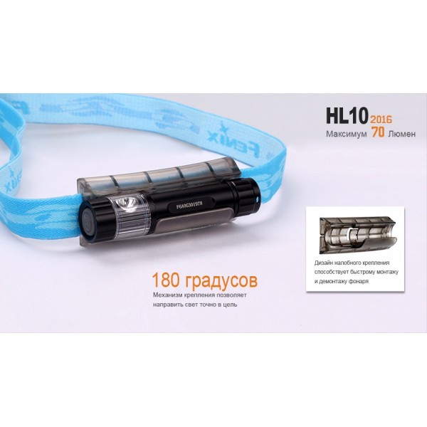 Налобний ліхтар Fenix HL10