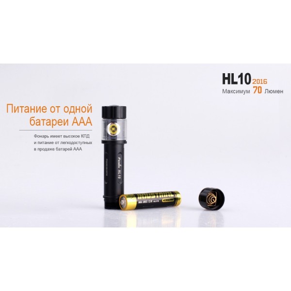 Налобний ліхтар Fenix HL10