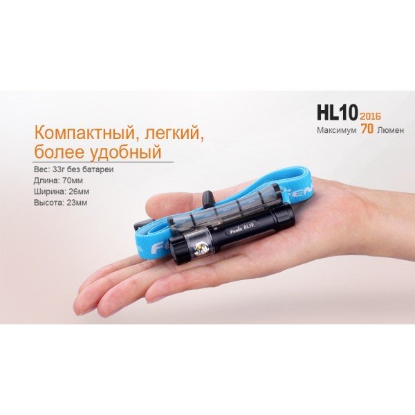 Налобний ліхтар Fenix HL10